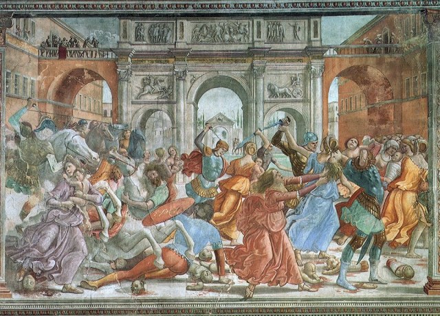 matanza-de-los-inocentes-domenico-ghirlandaio-renacimiento
